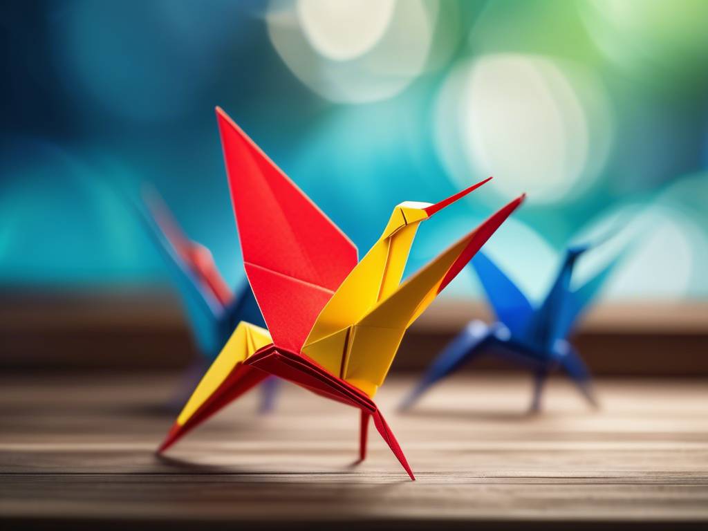 Proste origami z papieru kolorowego – idealne projekty dla najmłodszych